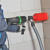 Алмазная дрель Eibenstock EHD 2000 S в применении